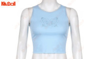 white tight workout tank tops online